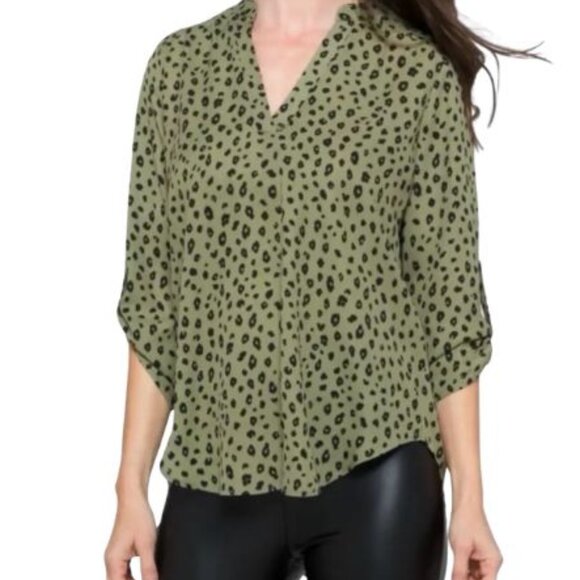 🔥 INSTANT OUTFIT DEAL! Leggings + Blouse Trendy Chic Look S/M - Picture 2 of 5